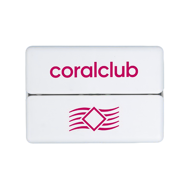 GoBox Mini,Su raudonu Coral Club logotipu