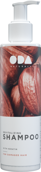 ODA Naturals atkuriamasis šampūnas su keratinu