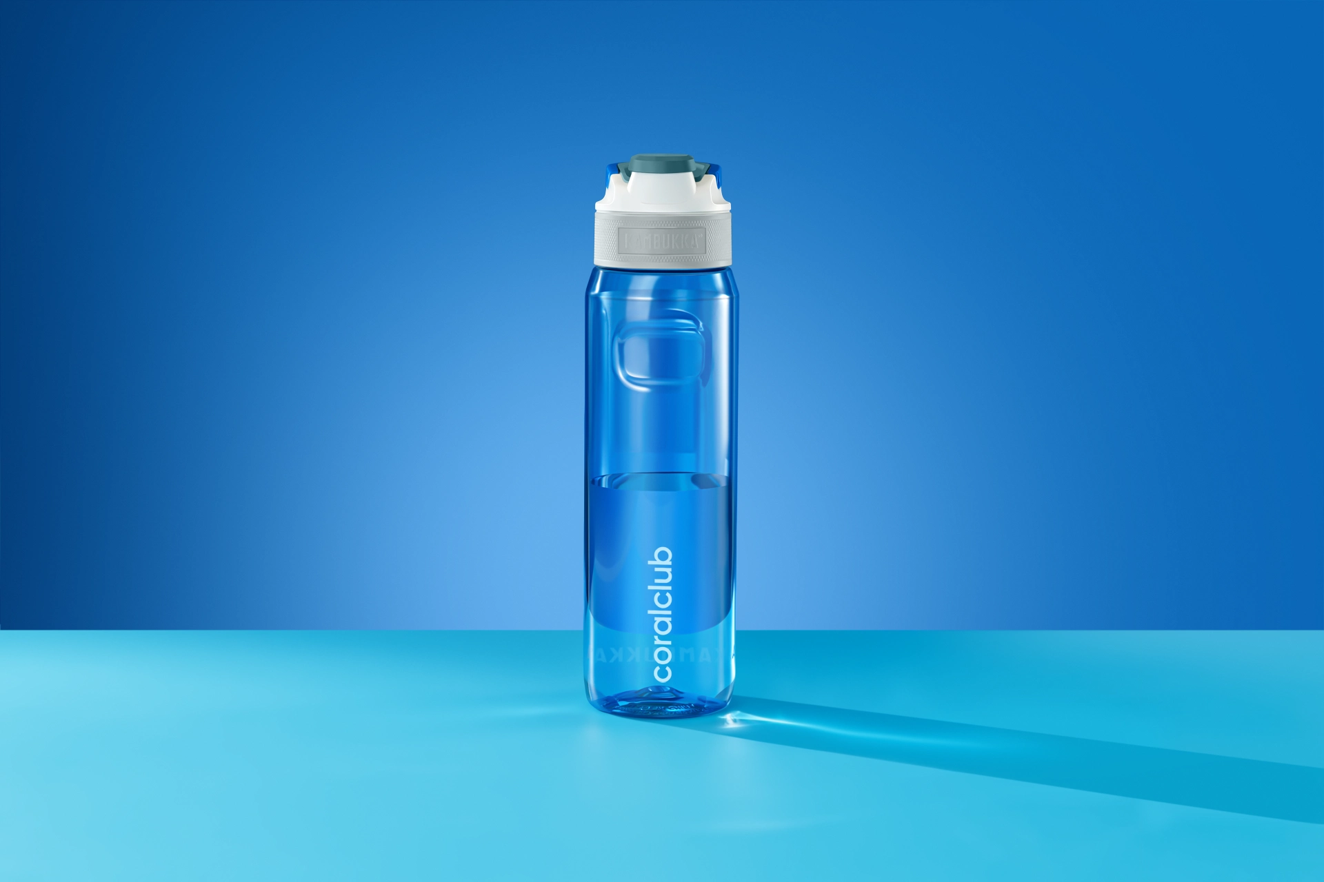 Plastikinis butelis Kambukka Elton 1000 Niagara Blue