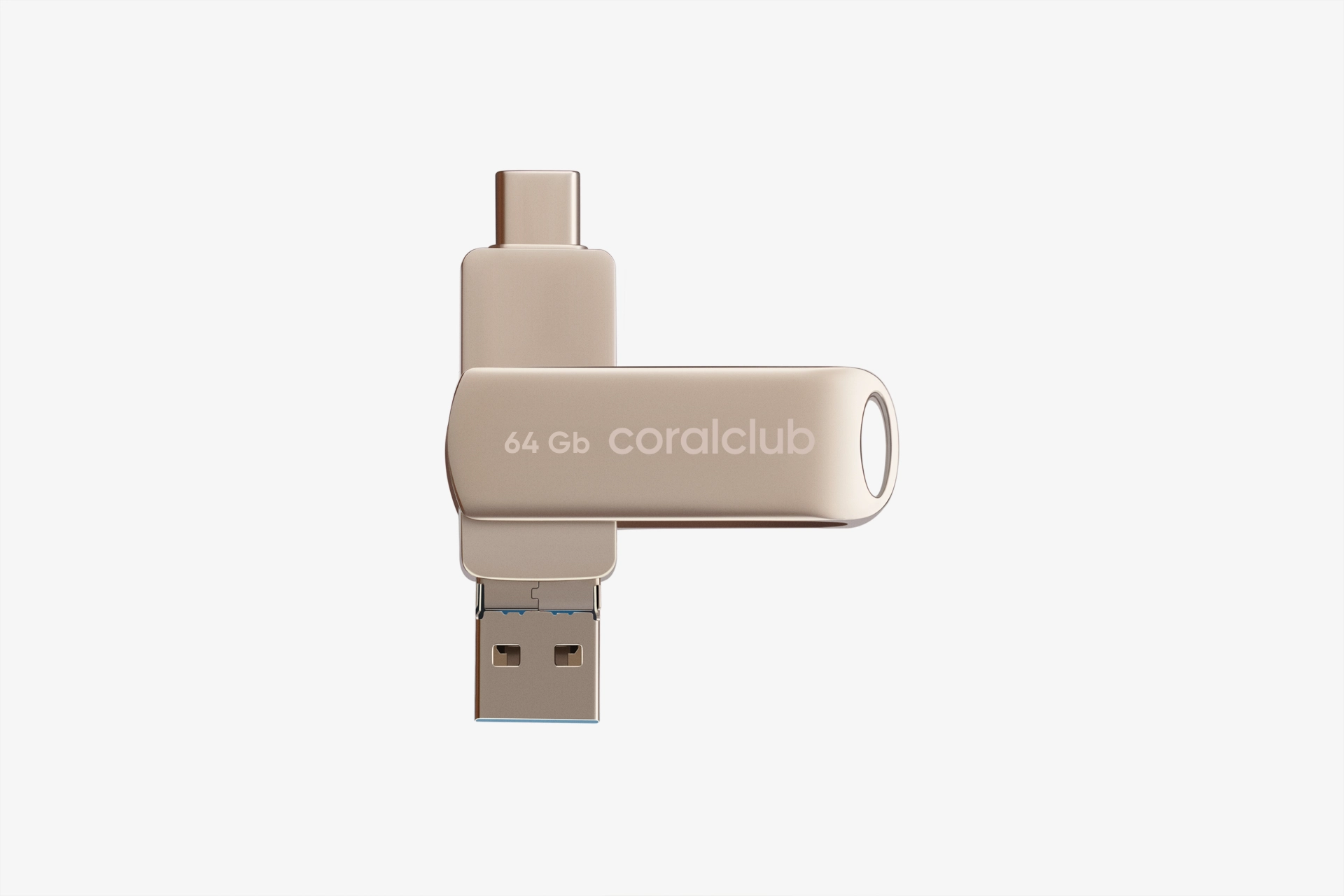 USB atmintinė CORALCLUB USB+Type-C